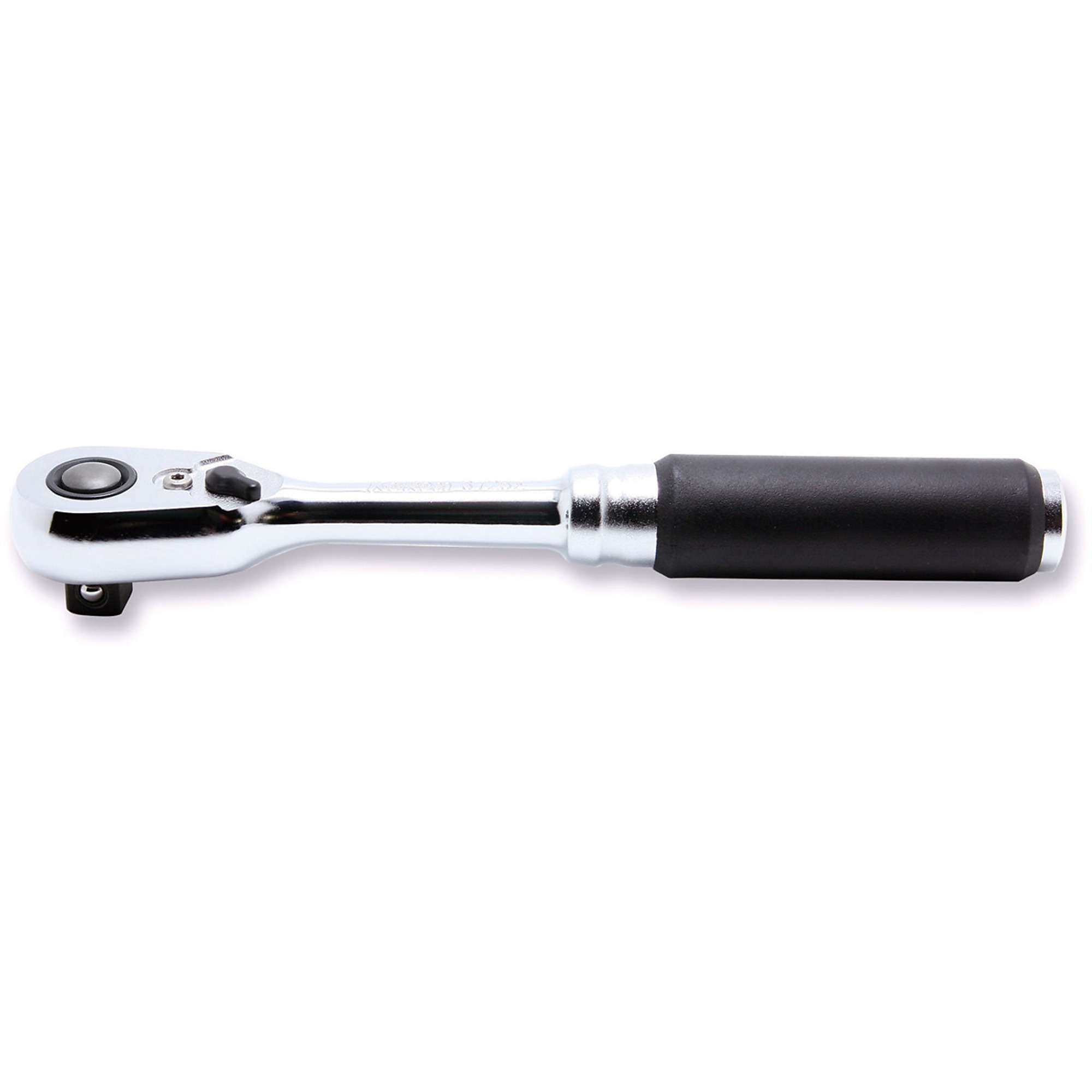 Ko-ken USA 3/8in. Sq. Dr. Ratchet Handle — 72 Teeth, 178mm Length, Quick Release, Model# KKN3725ZB
